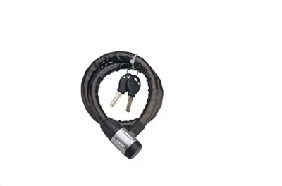 Dviračio jungties užraktas su PVC dangteliu
